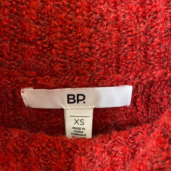 •NWT• BP Red Turtleneck Sweater - Picture 6 of 9